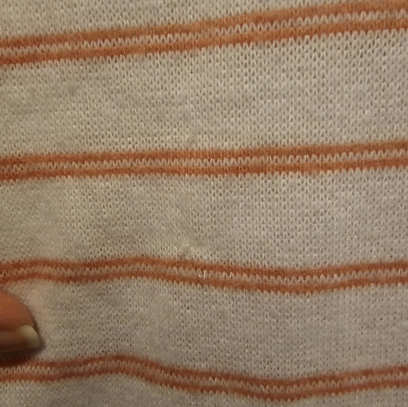 Gently Used Loft Outlet Striped Boatneck Top with Knot - XL - Picture 8 of 10